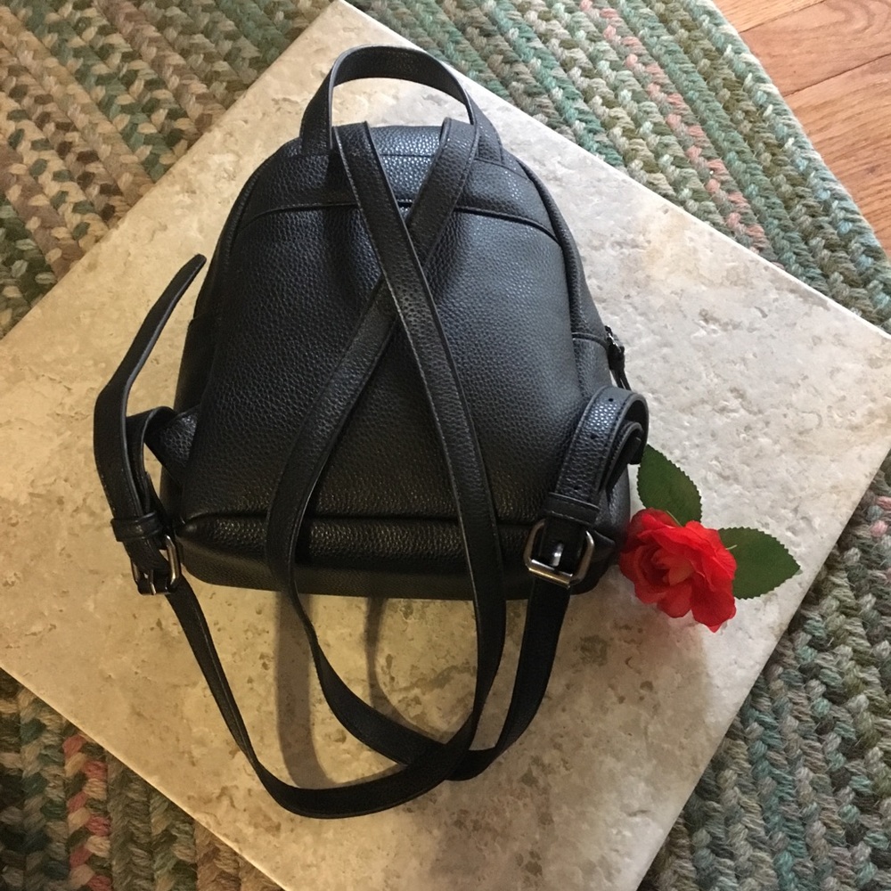 JONES NEW YORK Signature black vegan lthr backpack - Picture 3 of 8